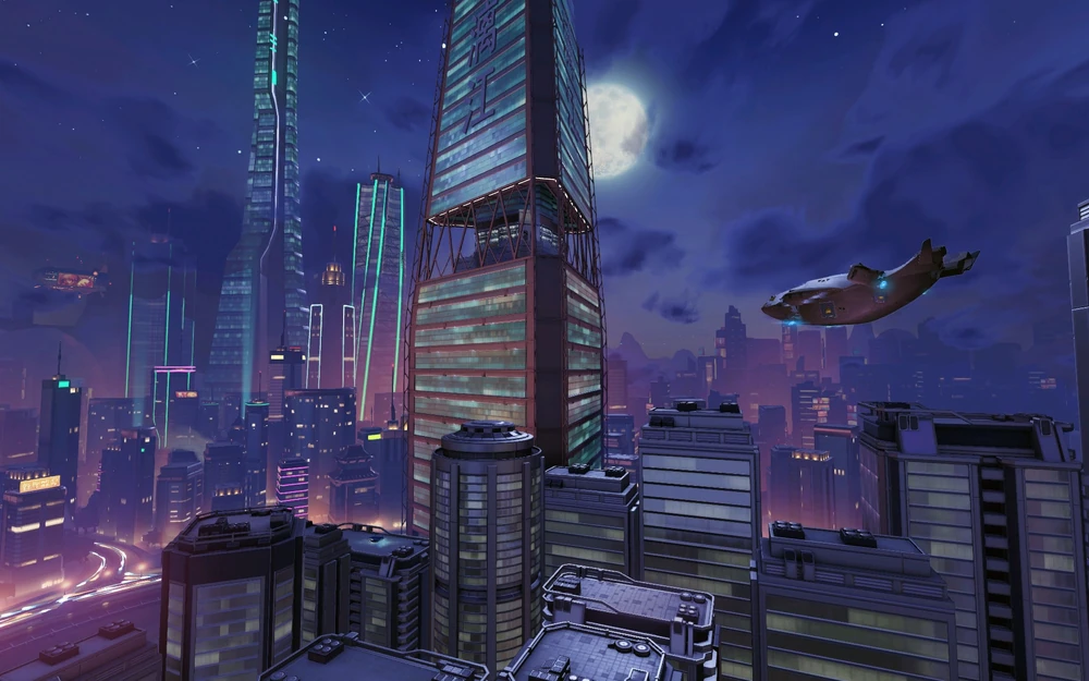 Loading screen for Midtown map